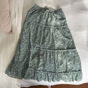 Madewell floral Green Women's Skirt